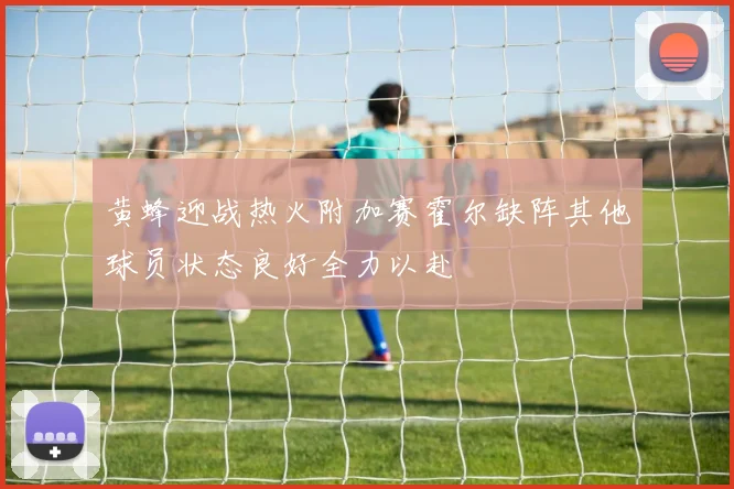 黄蜂迎战热火附加赛霍尔缺阵其他球员状态良好全力以赴